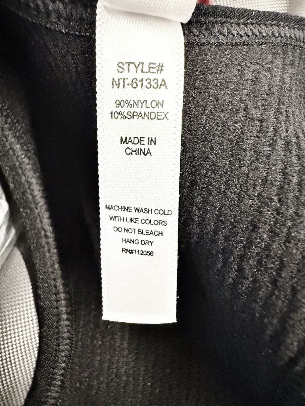 NWOT Zenana Ribbed Padded Brami in Black, Size S/M - Picture 6 of 6